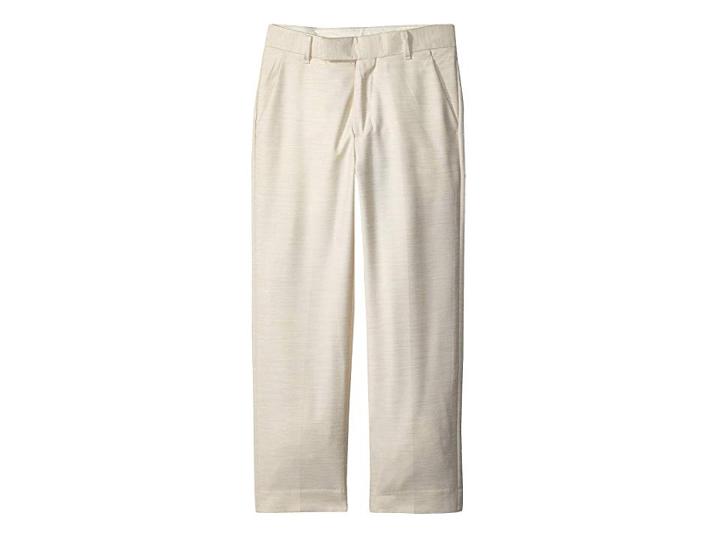 Calvin Klein Kids Shiny Slub Twill Pants (big Kids) (hummus) Boy's Casual Pants