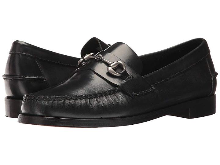 Sebago Legacy Bit (black Leather) Men's Shoes
