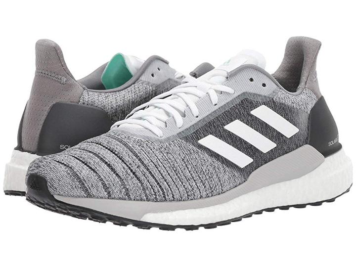 Adidas Running Solar Glide (footwear White/footwear White/clear Mint) Women's Shoes