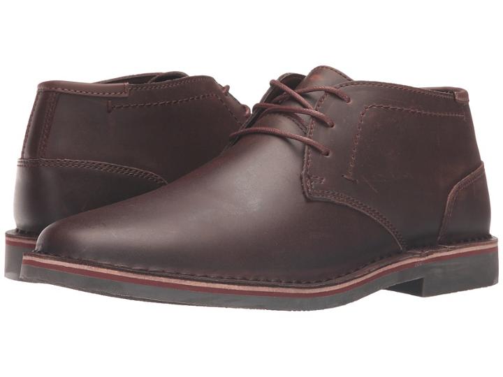 Kenneth Cole Reaction Desert Sun (dark Brown) Men's Lace-up Boots