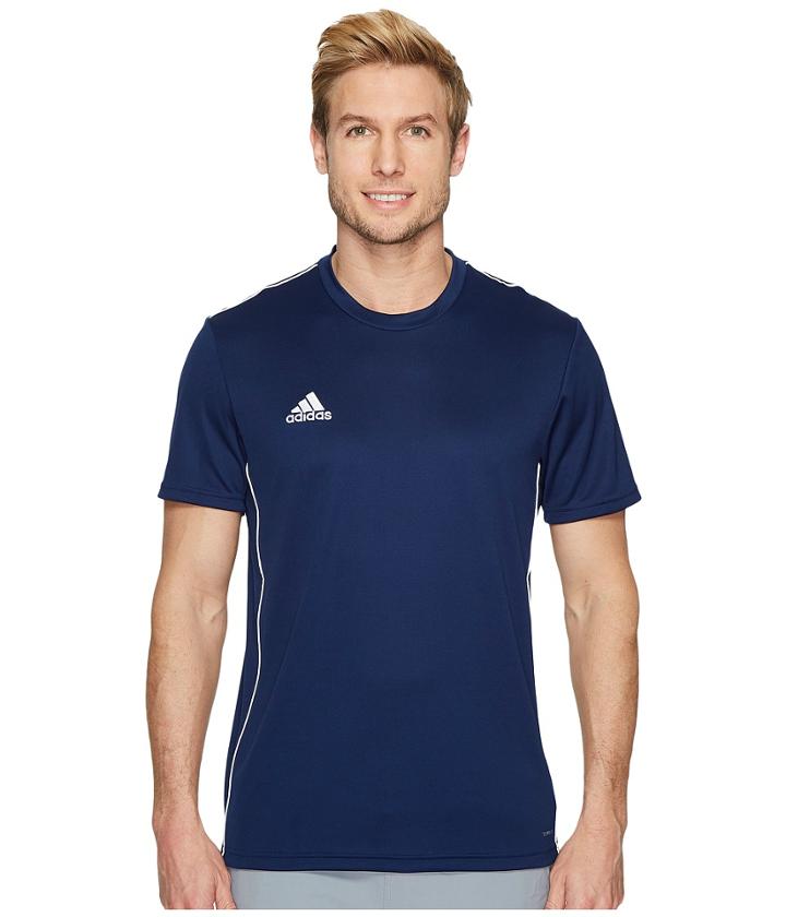 Adidas Core18 Training Jersey (dark Blue/white) Men's Clothing