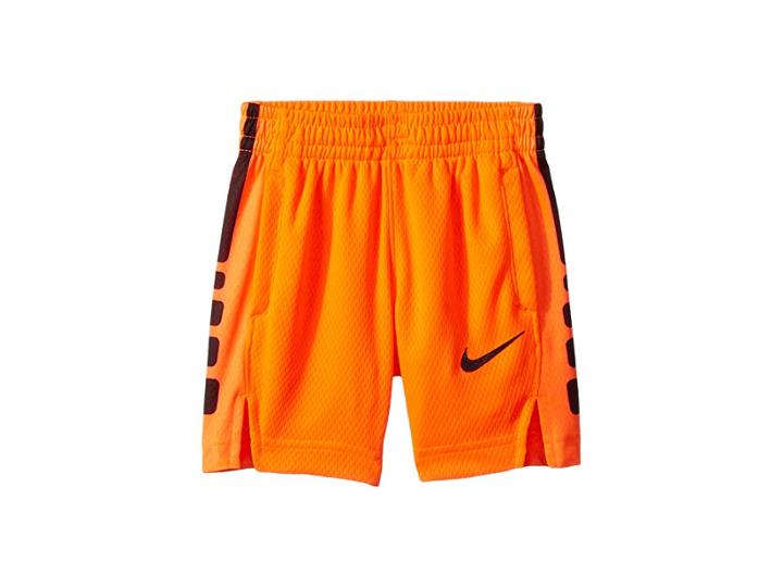 Nike Kids Elite Stripe Shorts (toddler) (burnt Orange) Boy's Shorts