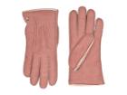 Ugg Leather And Water Resistant Sheepskin Mixed Gloves (lantana Pink) Extreme Cold Weather Gloves