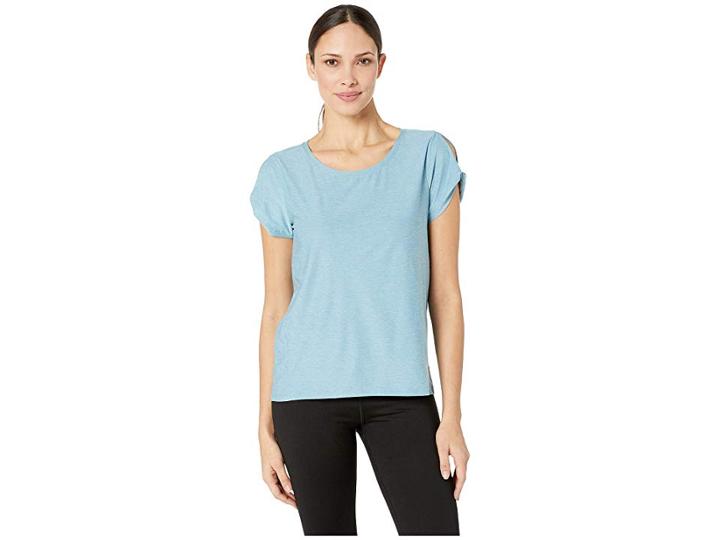 Eddie Bauer Infinity Twist Sleeve Top (rain) Women's Clothing