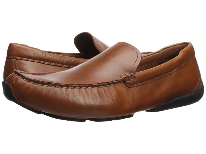 Cole Haan Branson Venetian Driver (british Tan) Men's Shoes