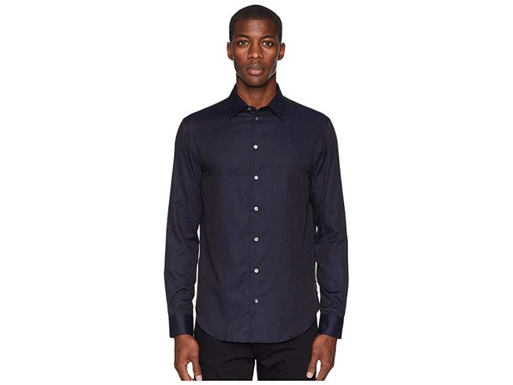 Emporio Armani Camicia Shirt (fant Pois) Men's Clothing