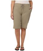 Columbia Plus Size Anytime Outdoortm Long Short (tusk) Women's Shorts