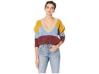 For Love And Lemons Wellesley Stripe Sweater (tan) Women's Sweater