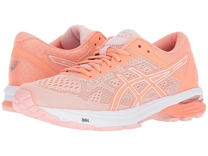 Asics Gt-1000 6 (seashell Pink/begonia Pink/white) Women's Running Shoes