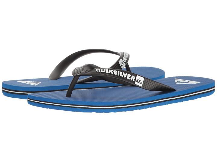 Quiksilver Molokai (black/blue/black) Men's Sandals
