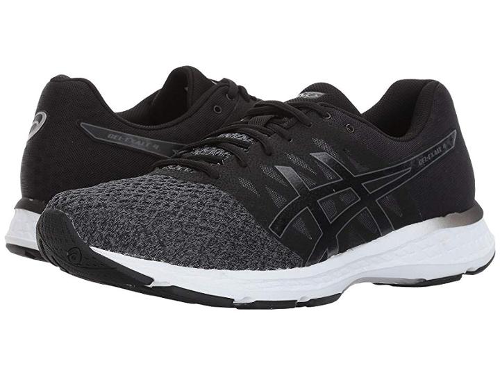 Asics Gel-exalt 4 (dark Grey/black/white) Men's Running Shoes