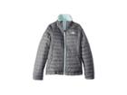 The North Face Kids Reversible Mossbud Swirl Jacket (little Kids/big Kids) (tnf Medium Grey Heather) Girl's Coat