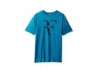 Nike Kids Dry Court Legend Rafa Tee (little Kids/big Kids) (neo Turquoise) Boy's T Shirt