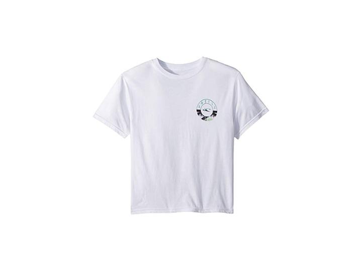 O'neill Kids Fillmore Short Sleeve Tee (big Kids) (white) Boy's T Shirt
