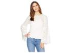 B Collection By Bobeau Tessa Eyelet Blouse (white) Women's Blouse