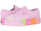 Superga 2790 Cotmultifoxing W Platform Sneaker (pink Multi) Women's Shoes
