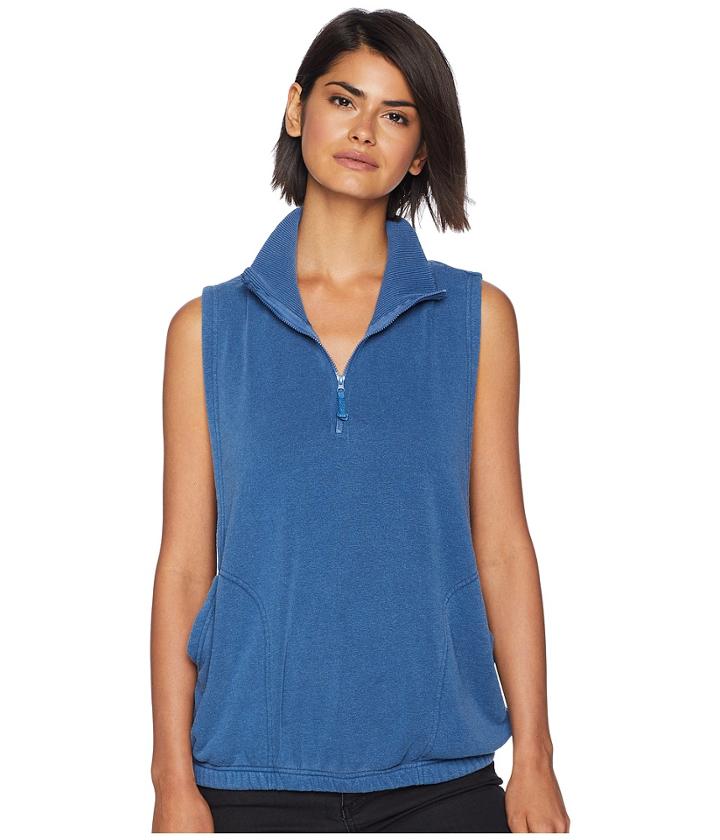Free People Movin On Vest (midnight) Women's Vest