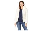 Kenneth Cole New York Packable Down W/ Side Ruching (pearl) Women's Coat