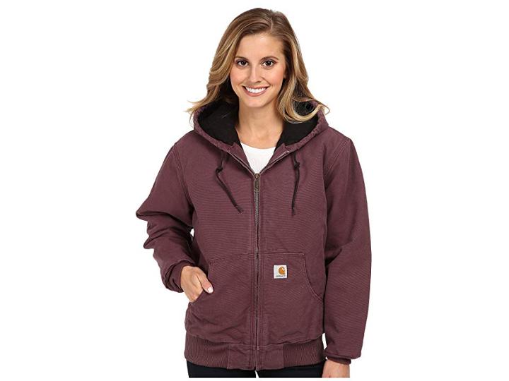 Carhartt Sandstone Active Jacket (dusty Plum) Women's Coat