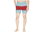 Brixton Havana Stripe Trunks (smoke Blue) Men's Swimwear