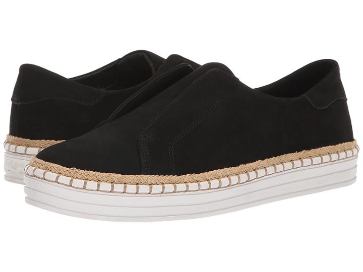 J/slides Karla (black Nubuck) Women's Shoes