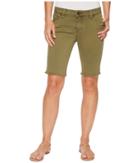 Kut From The Kloth Natalie Bermuda In Olive (olive) Women's Shorts