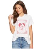 Lucky Brand Heart Matchbox Tee (lucky White) Women's T Shirt