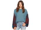 Free People Blossom Thermal (blue/green) Women's Clothing
