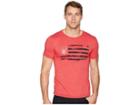 Spyder Flag Tee (red) Men's T Shirt