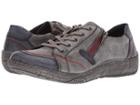 Rieker D3808 Thekla 08 (jeans/negro) Women's Shoes