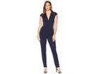 Alexia Admor Military Neck Jumpsuit (navy) Women's Jumpsuit & Rompers One Piece