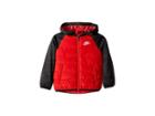 Nike Kids Sportswear Therma Fleece Jacket (little Kids) (university Red) Boy's Coat