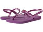 Havaianas Kids Freedom Sandals (toddler/little Kid/big Kid) (purple) Girls Shoes