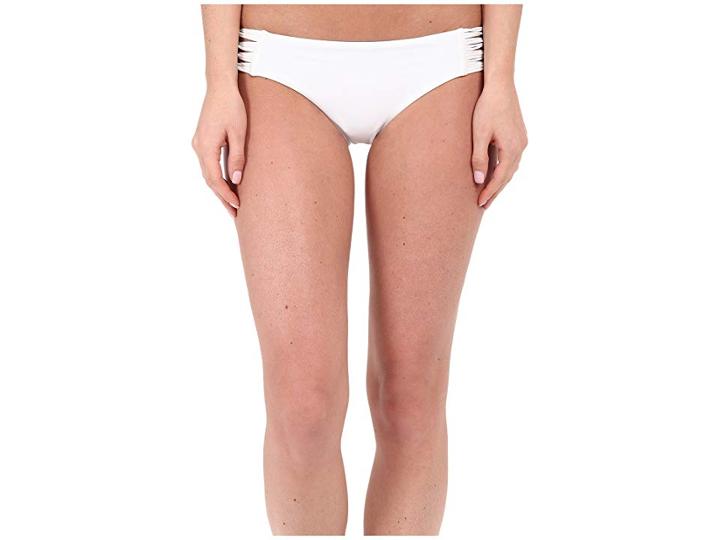 Body Glove Smoothies Ruby Low Rise Bottom (white) Women's Swimwear
