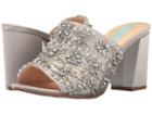 Blue By Betsey Johnson Jaxon (silver Metallic) High Heels