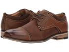 Steve Madden Jakub (dark Tan) Men's Lace Up Casual Shoes