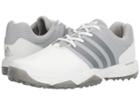 Adidas Golf 360 Traxion (ftwr White/silver Metallic/silver Metallic) Men's Golf Shoes