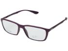 Ray-ban 0rx7018 (matte Light Purple) Fashion Sunglasses