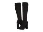 Calvin Klein Mailia (black Stretch Microsuede) Women's Boots