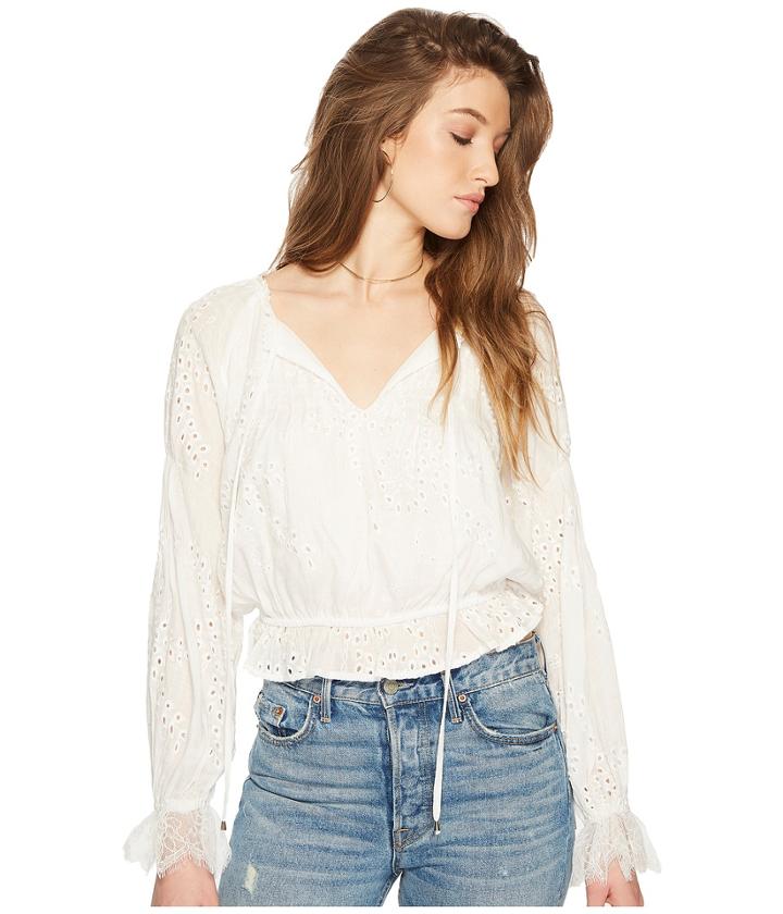 Astr The Label Lennon Top (white) Women's Clothing