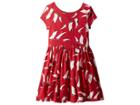 Polo Ralph Lauren Kids Sailboat Twist-back Dress (little Kids) (nantucket Red/deckwash White) Girl's Dress