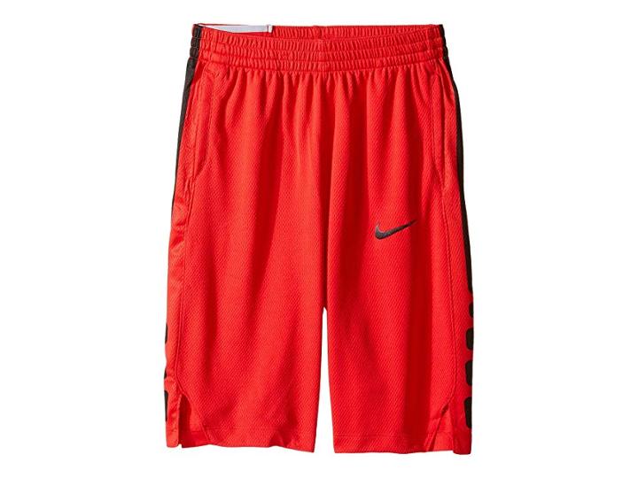 Nike Kids Dry Elite Basketball Short (little Kids/big Kids) (university Red/university Red/black) Boy's Shorts