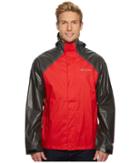 Columbia Outdry Hybrid Jacket (red Spark/black) Men's Coat