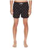 The Kooples Jaguar Swim Shorts (black) Men's Swimwear