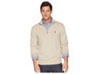 Polo Ralph Lauren Double Knit Pullover (tuscan Beige Heather) Men's Clothing
