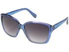 Diane Von Furstenberg Elisa (blue Gradient) Fashion Sunglasses