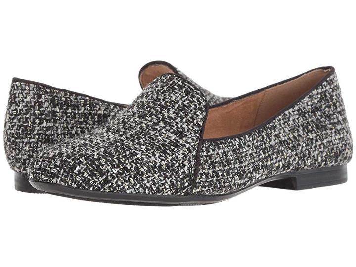Naturalizer Emiline (black/white Metallic Tweed) Women's  Shoes