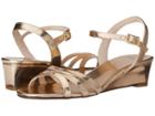 Cole Haan Murley Wedge (soft Gold) Women's Wedge Shoes