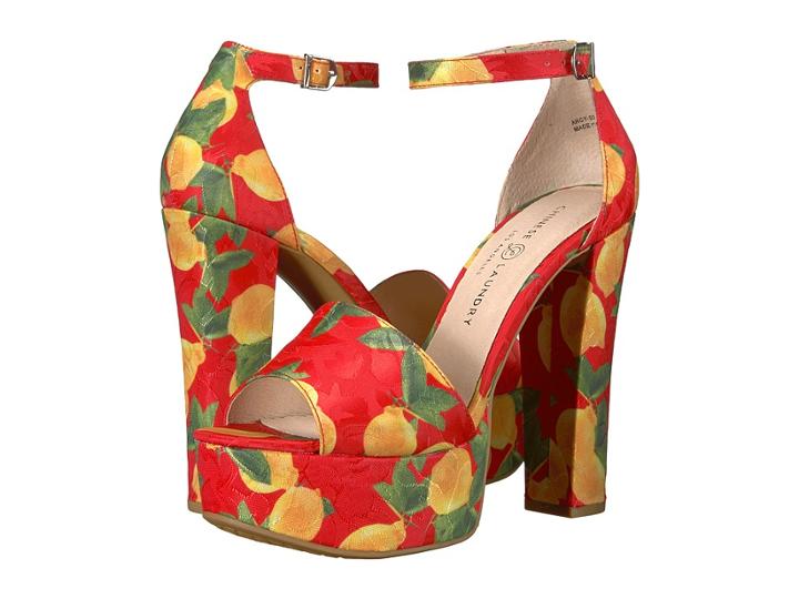 Chinese Laundry Avenue 2 (red Lemon Print) High Heels