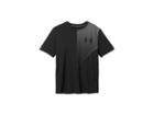 Under Armour Kids Raid Short Sleeve Tee (big Kids) (black/black/graphite) Boy's T Shirt